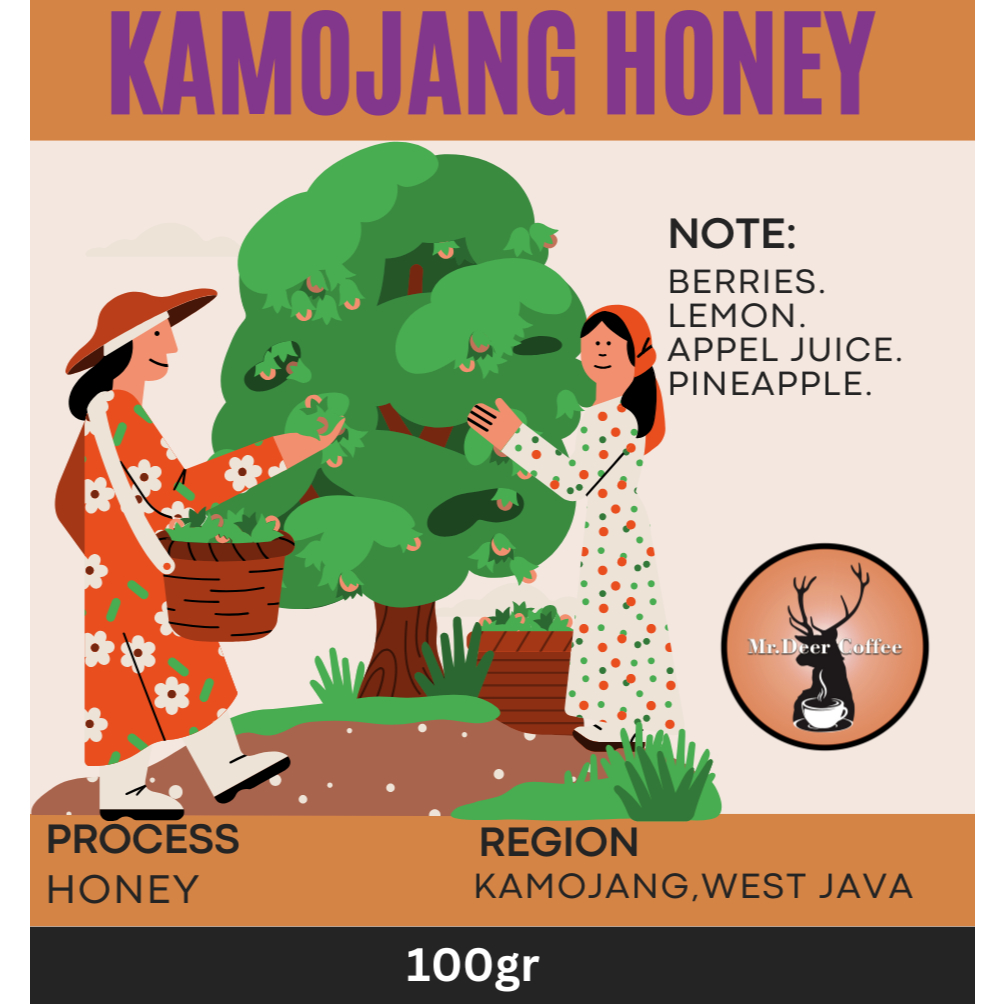 

Biji Kopi Bubuk Arabika Kamojang Black Honey (100 gr) Jawa Barat Arabica Coffee Beans