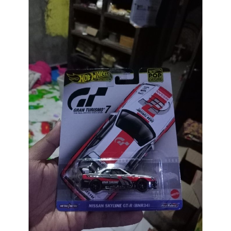 hotwheels premium nissan skyline gtr34 grandturismo