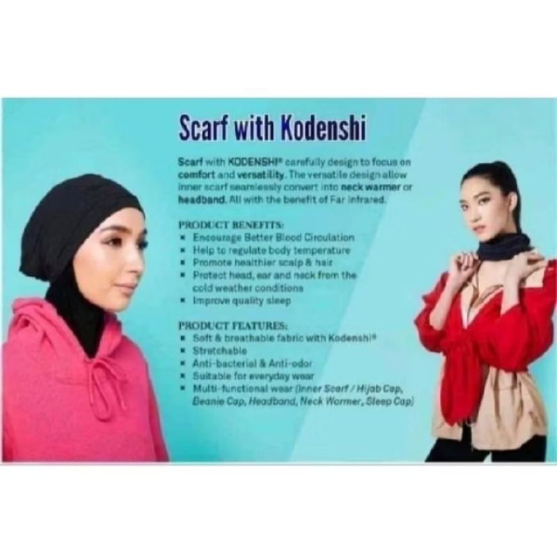 aulora scarf pelindung leher dan kepala