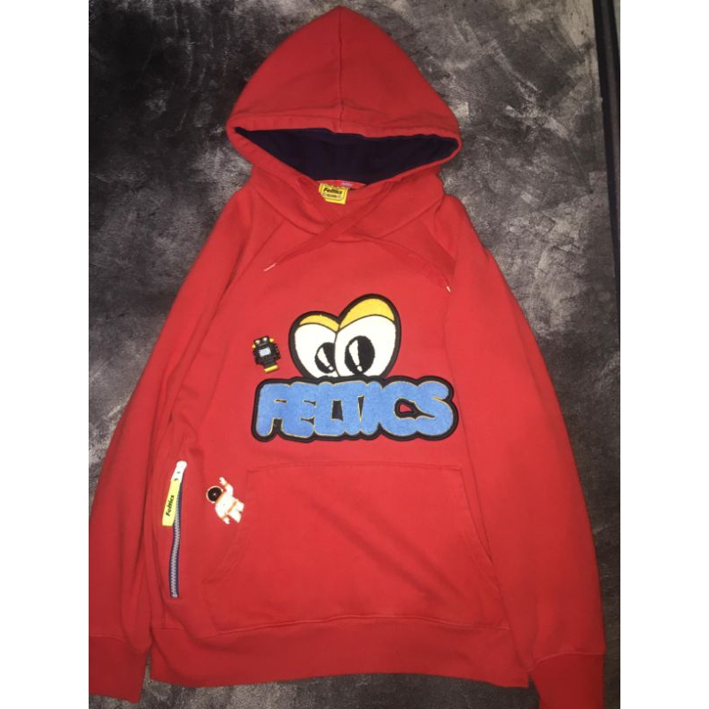 HODIE FELTICS EYE TOWEL RED SIZE M