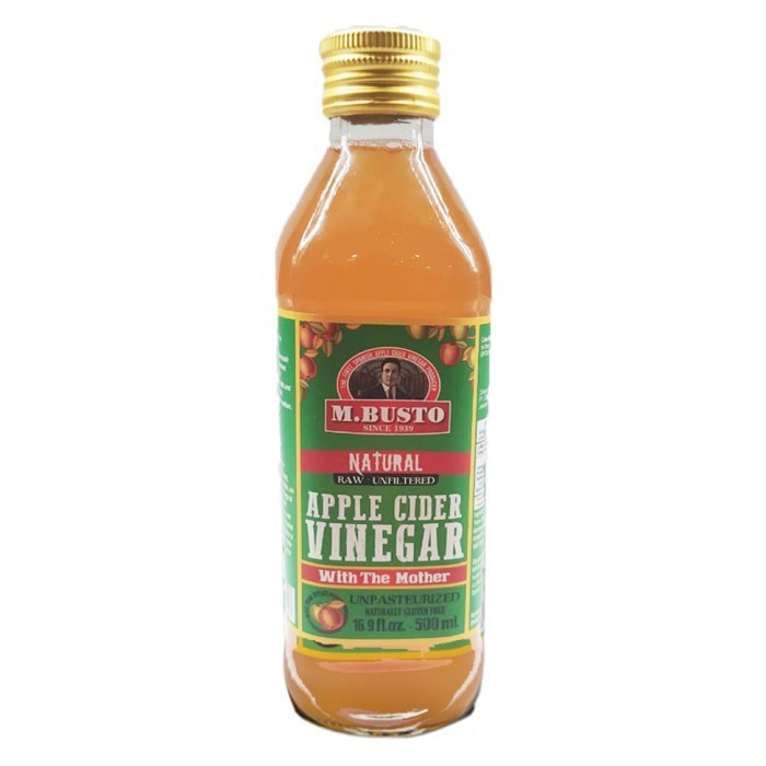 

Cuka Apel M Busto Organic Apple Cider Vinegar 500ml