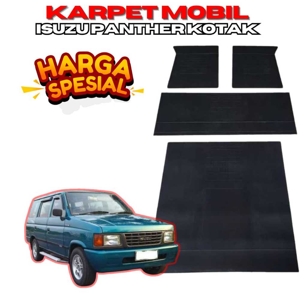 karpet mobil Isuzu Panther fullset alas kaki matras karet mobil Isuzu Panther fullset
