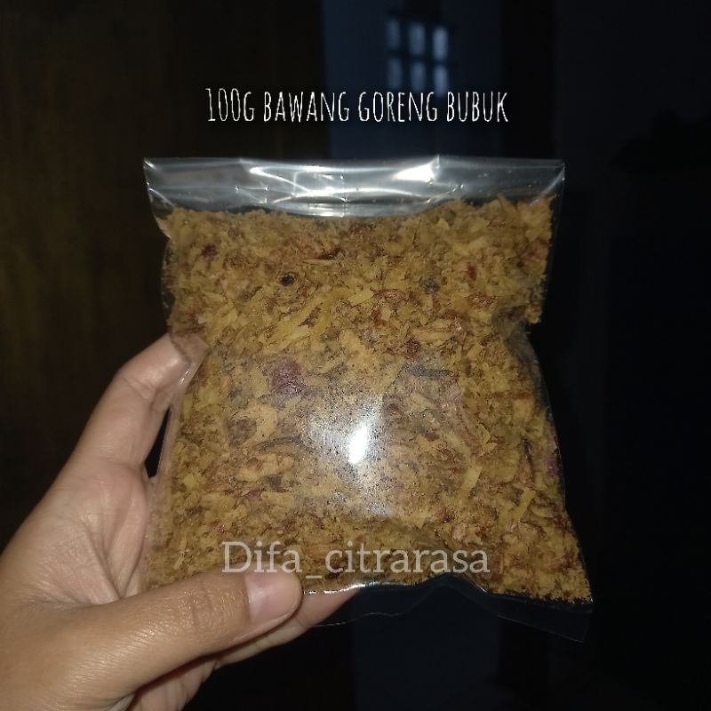 

100gr bawang goreng bubuk