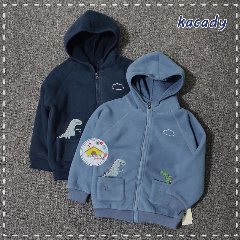 Jaket Hoodie K@CADY Polar Fleece Full Zip Jacket