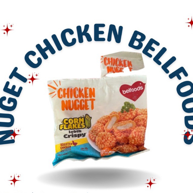 

NUGGET CHIKEN CORN FLAKES BELLFOODS 120g