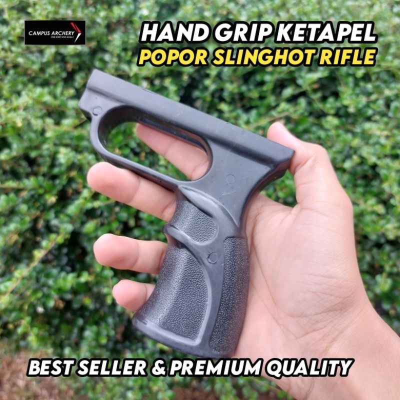 Handle Grip Slingshot Ketapel Bahan ABS Kuat