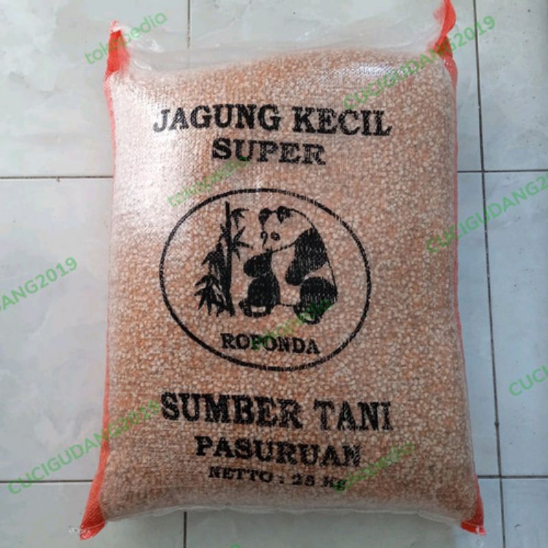 Jagung Super Pakan Ayam Burung DLL Jagung Kristal 15 Kilo jagung besar super kristal