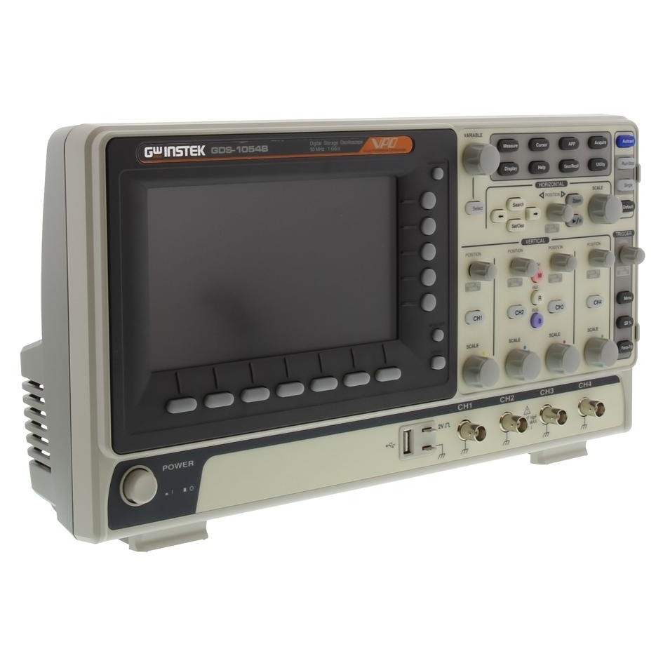 GW Instek GDS 1054B - 50Mhz, 4 Channel Digital Storage Oscilloscope