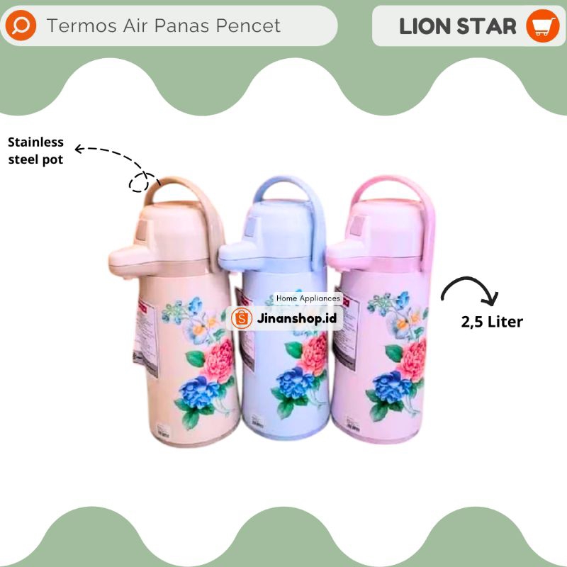 LION STAR - Termos Air Panas Pencet LION STAR PAP-2000