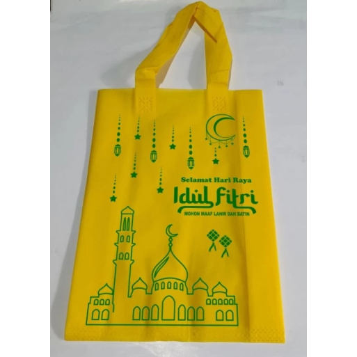 

Goodie Bag Tas Spunbond/Tas Spunbond Lebaran Size 30x40x8 4 SISI idul fitri/ Spunbond Lebaran