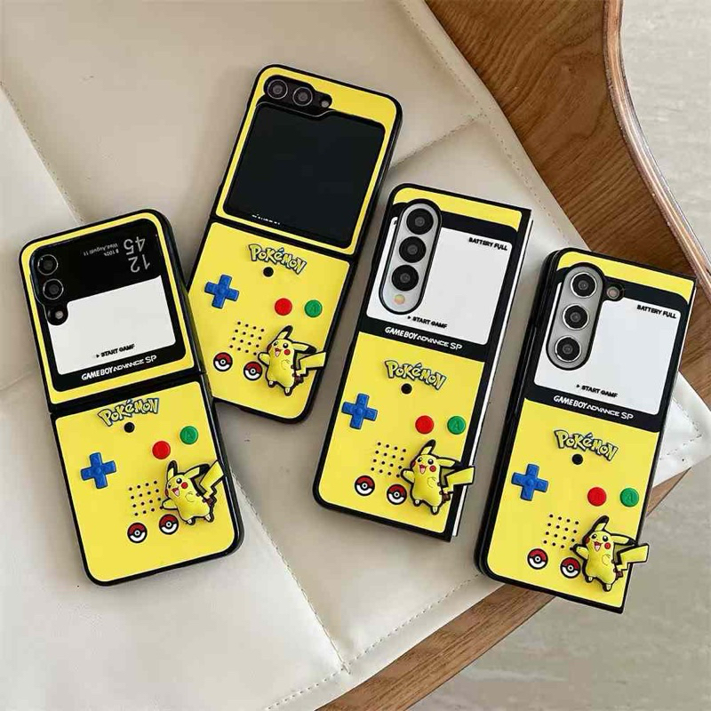 Pokemon Case Pikachu Gameboy Mainan Jadul Timbul Cute Unik Kekinian Viral Murah Imut Casing Hp Bahan
