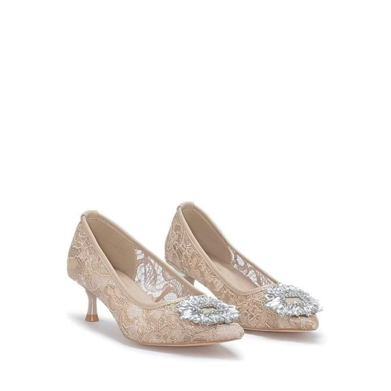 Payless Chrissie Womens Golda Block Heels - Apricot_15