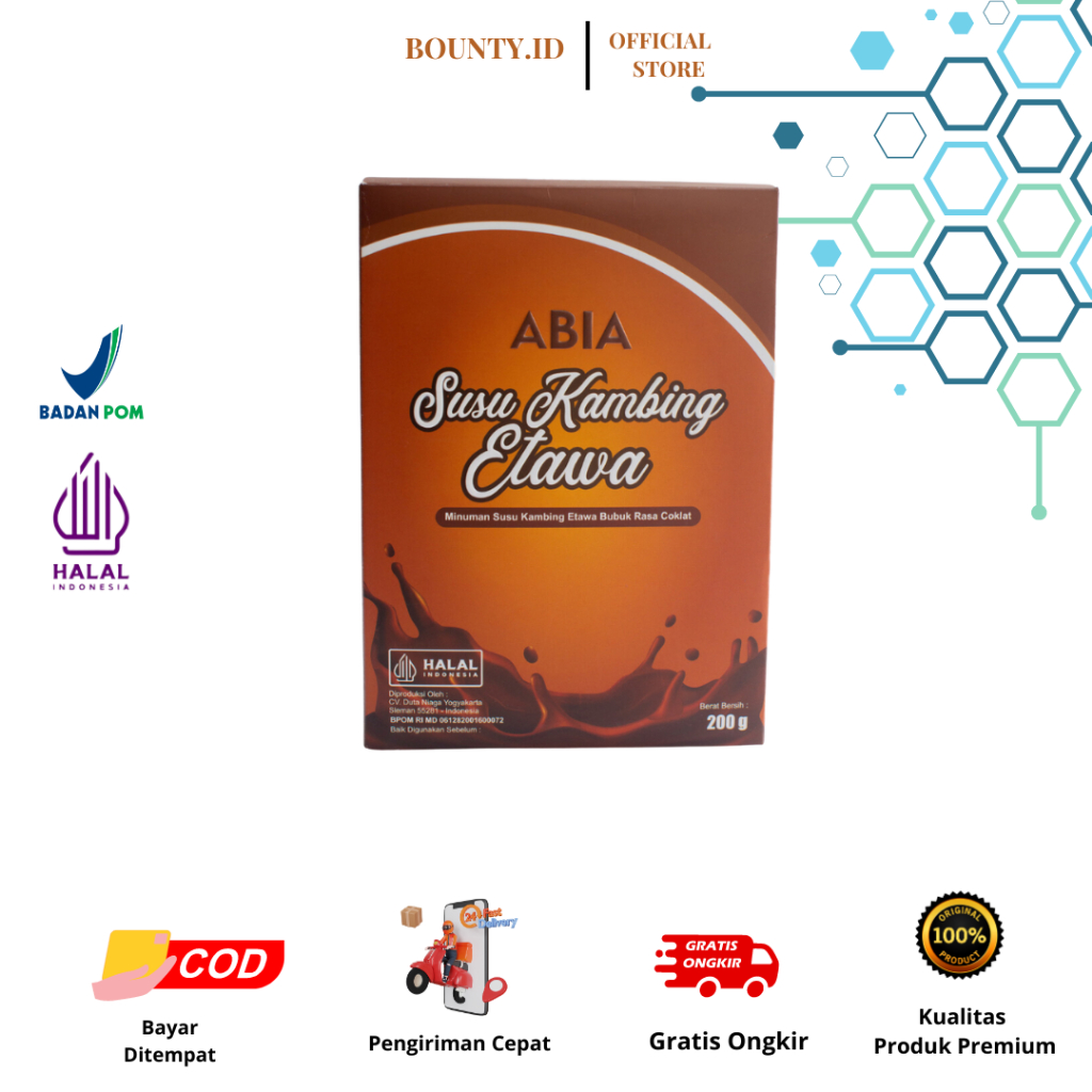 

ABIA PAKET BELI 3 FREE 1 200gr Susu Kambing Etawa Rasa Coklat 200 Gram