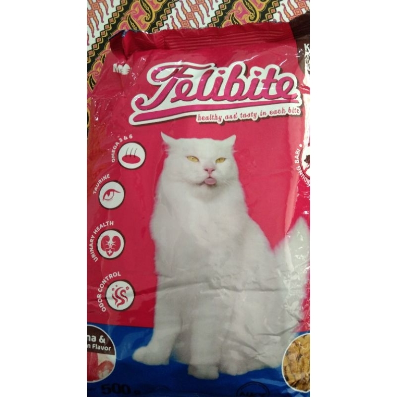 

Felibete makan kucing 500gr