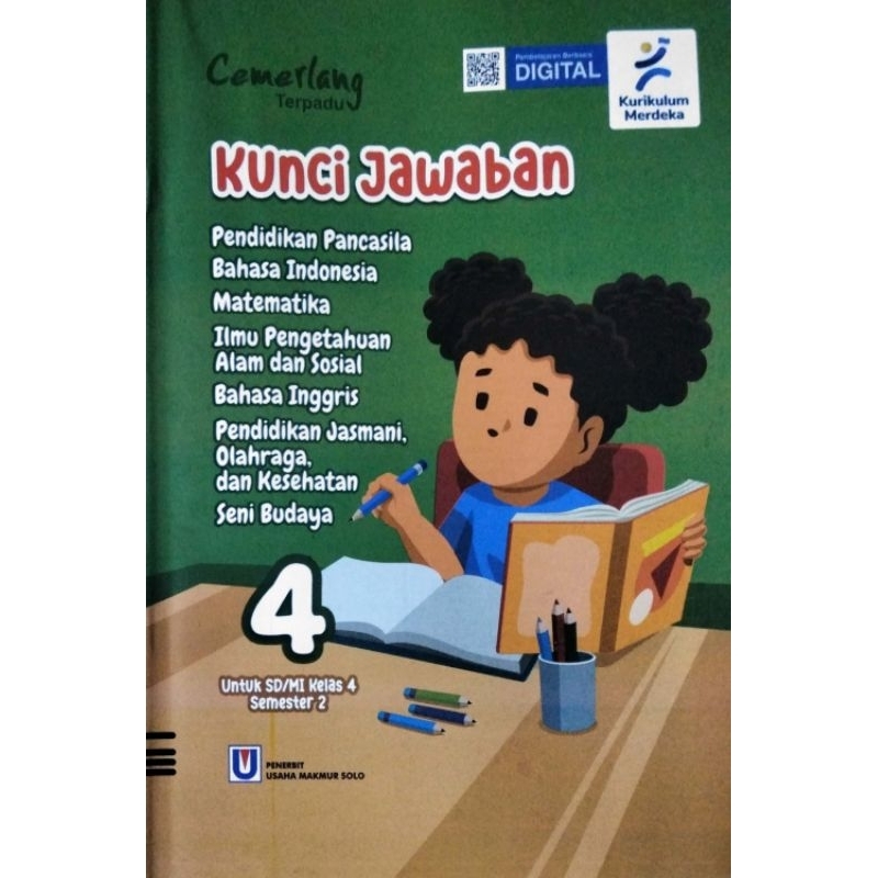 PEGANGAN GURU - KURIKULUM MERDEKA Smt. 2 (2025) - LKS Cemerlang Kelas 4 SD/Mi