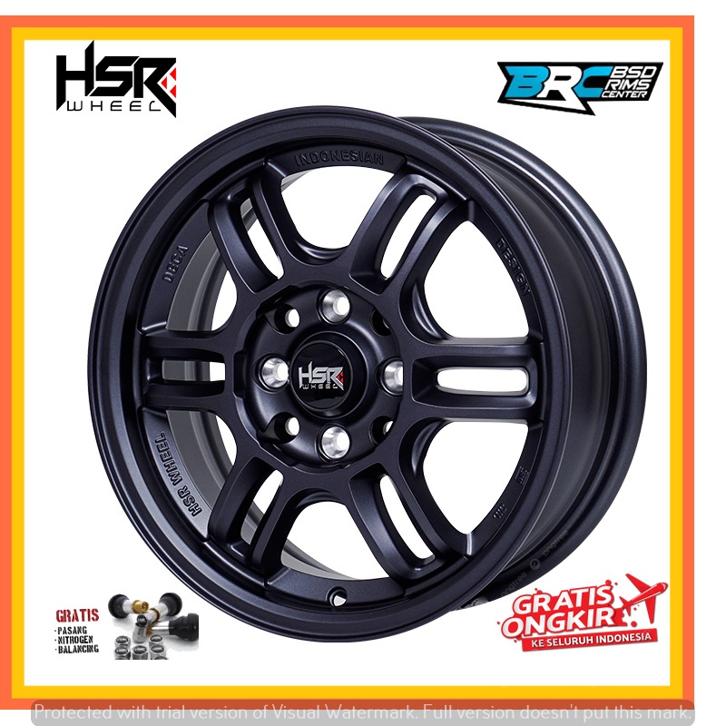Velg mobil wuling air ev hsr aeri ring 14 velg racing bsd tangerang selatan