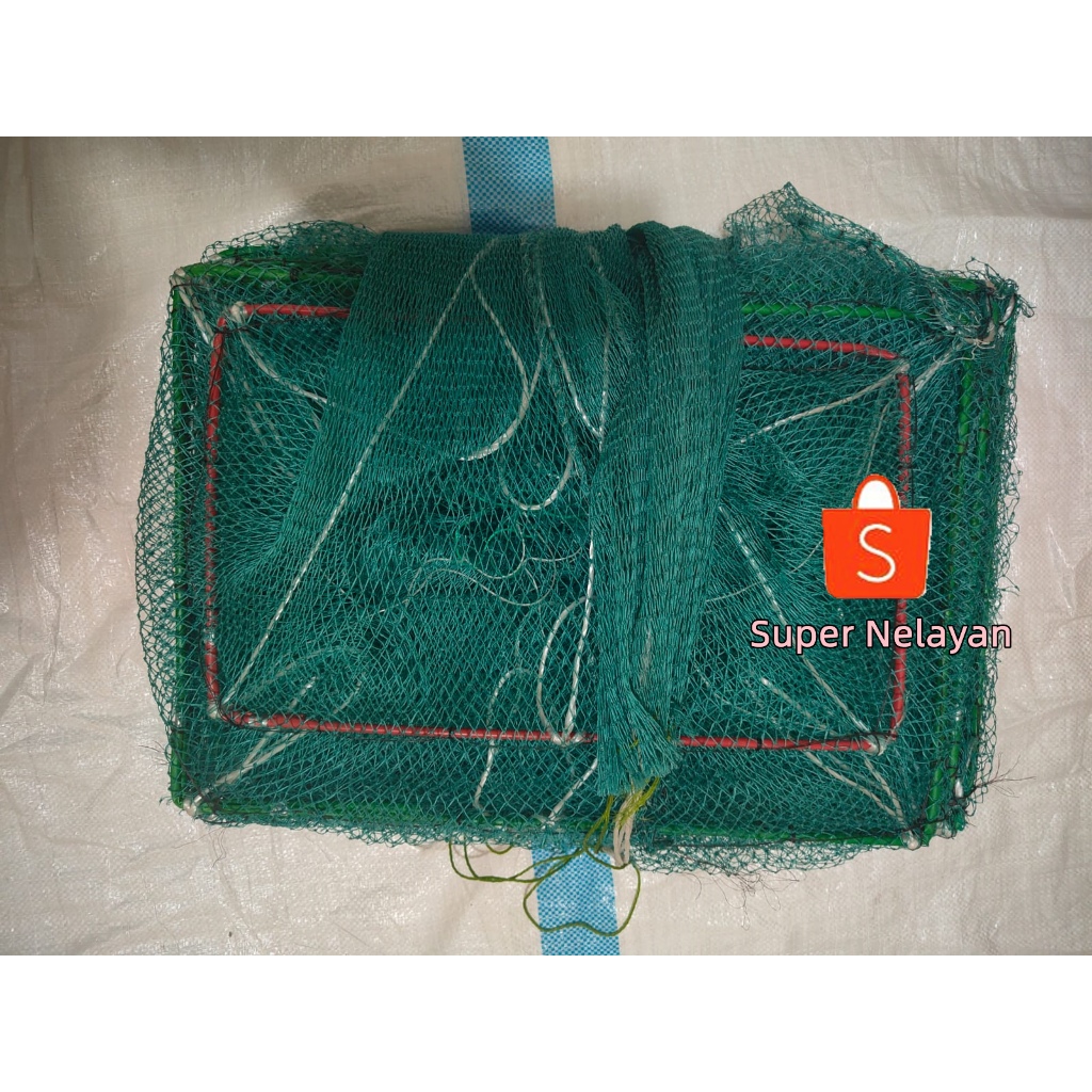 BUBU NAGA 35CMX50CM 1/2'inch 10Meter ANTI KAEAT KEPITING / BUBU JEBAKAN IKAN