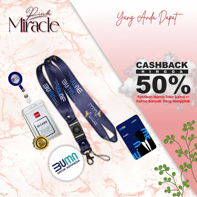 

Tali Lanyard PUPUK INDONESIA / Tali Idcard PUPUK INDONESIA [Ready stock] Termurah