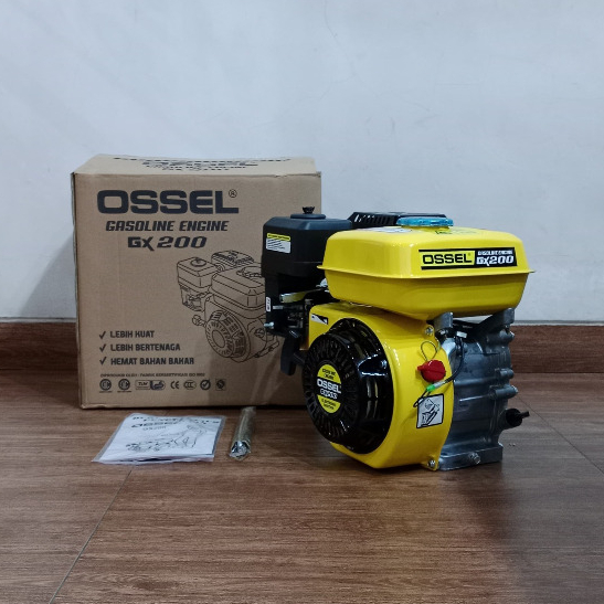 OSSEL Engine GX200 Ossel Mesin Penggerak Bensin 6.5PK GX200 Ossel Engine GX200 Ossel Penggerak Ossel