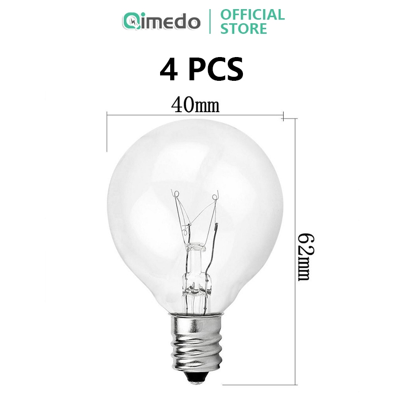 G40 Spare Bohlam 4PCS Gak Kabel fitting