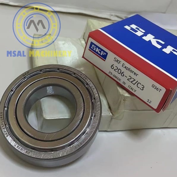 BEARING 6206 ZZ / 6206ZZ / 6206 2Z SKF C3