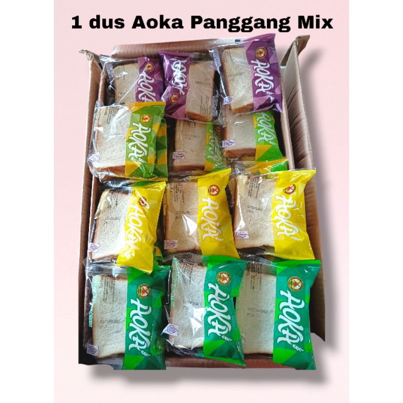

roti aoka panggang mix 1 dus