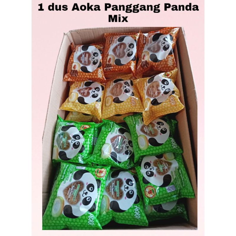 

roti aoka panggang panda mix 1 dus