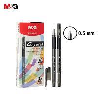 

Pulpen Gel M&G Smooth Gel Pen CRYSTAL Tip 0.5 Mm Niddle Tip Seperti Jarum Warna Hitam#AGPA7173