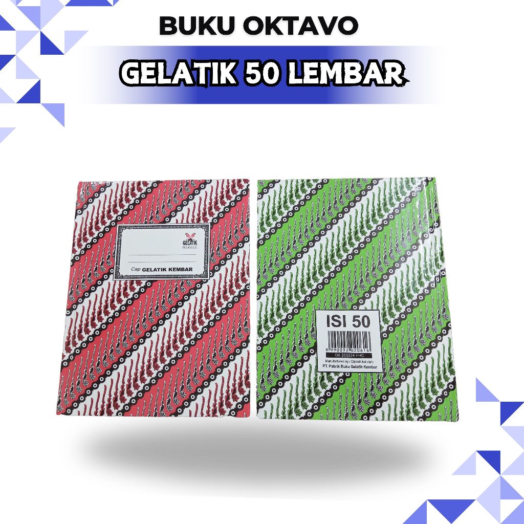 

Buku Hard Cover Quarto GELATIK KEMBAR Isi 50 Lembar