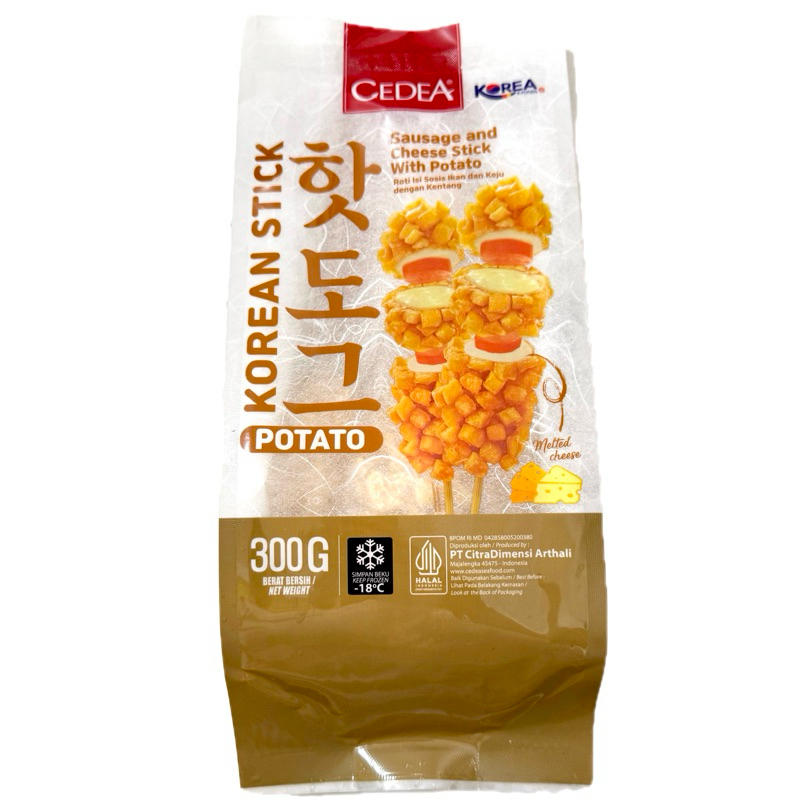 

Cedea Korean Stick Potato Corndog 300g isi 3 pcs