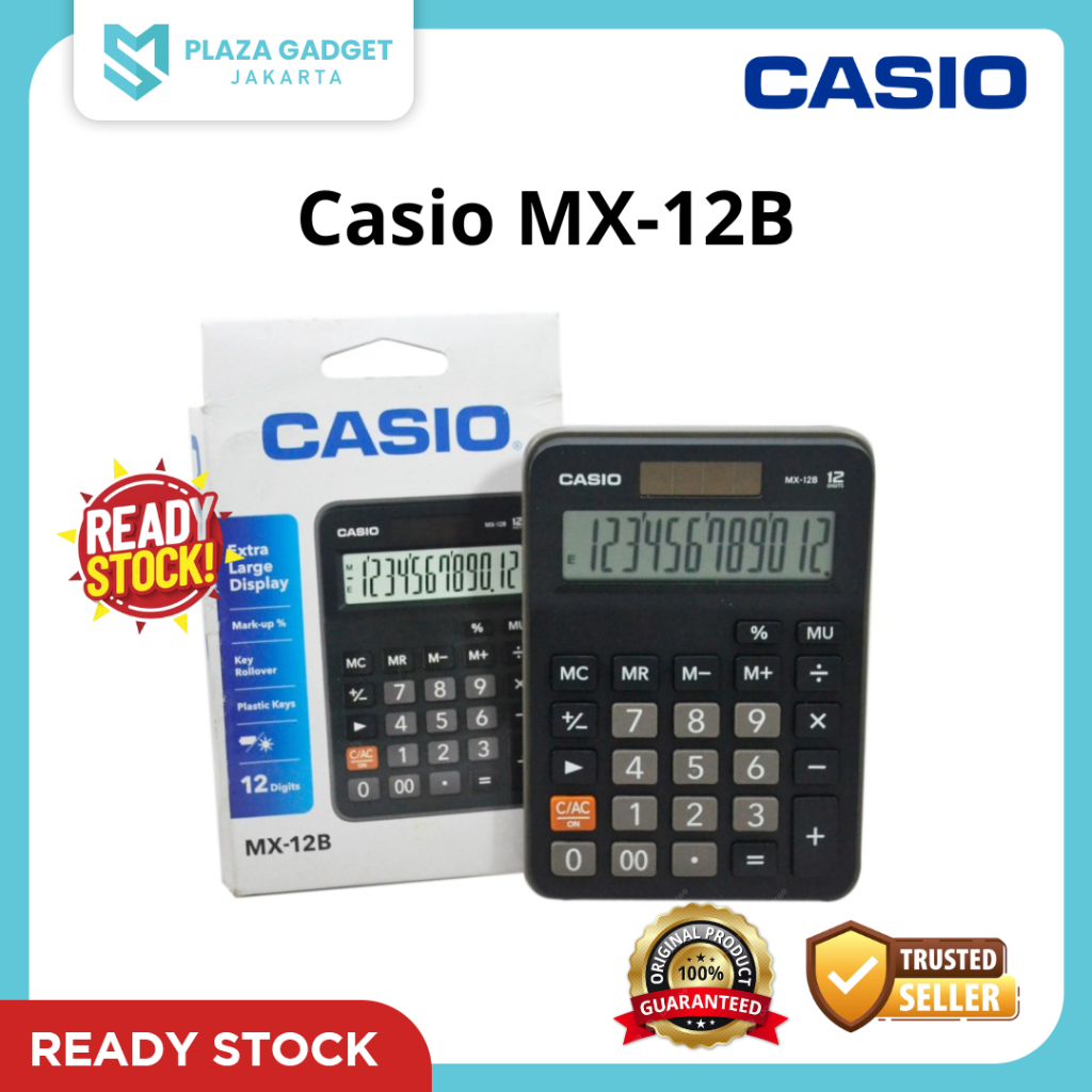 

Kalkulator Casio MX-12B (12 Digit) | Calculator Casio MX-12B - Garansi Resmi Casio 1 Tahun