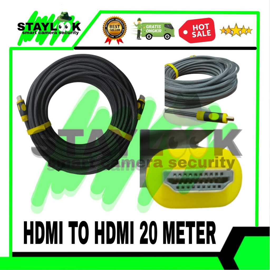 KABEL HDMI 20M / HDMI 20 M / HDMI 20 METER / HDMI TO HDMI 20 METER