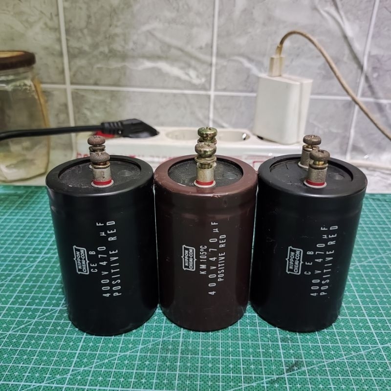 KAPASITOR NIPPON CHEMI-CON ELCO KAPASITOR 400V 270uf KAPASITOR ORIGINAL