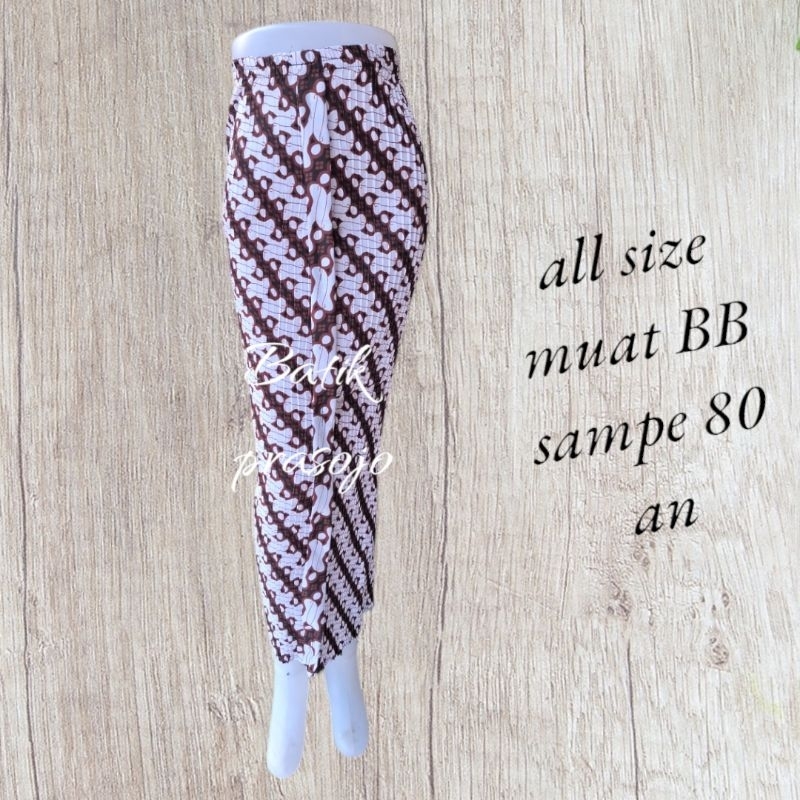 Rok plisket Batik/Rok parangrusak /Rok Kondangan/Rok kondangan