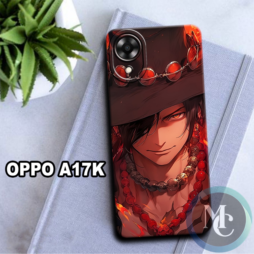 CC16/ Softcase karet lentur untuk oppo a17k/Motif karakter anime /case oppo a17k/kesing oppo a17k/si
