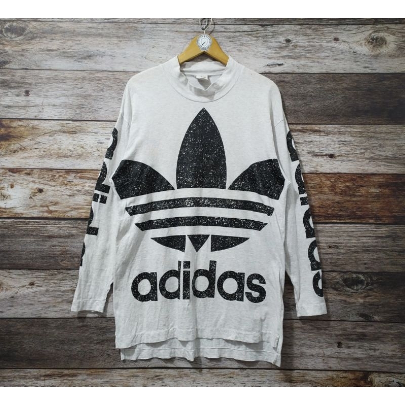 Kaos Vintage Adidas Descente Adidas Big Logo Adidas Vintage