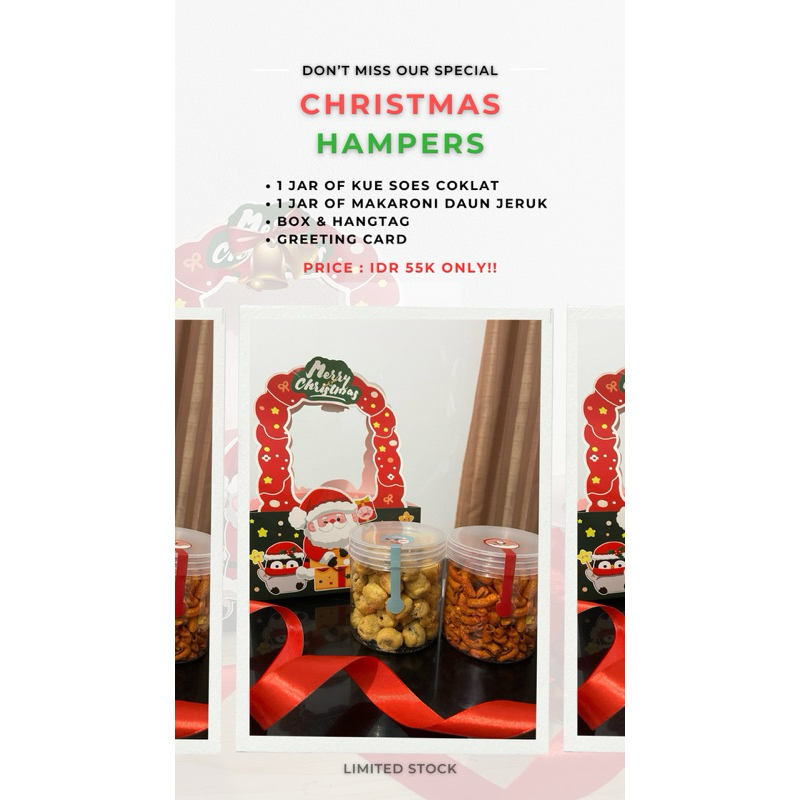 

CHRISTMAS HAMPERS 2024