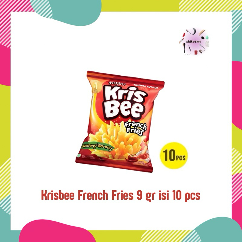 

Krisbee French Fries 9 gr isi 10 pcs