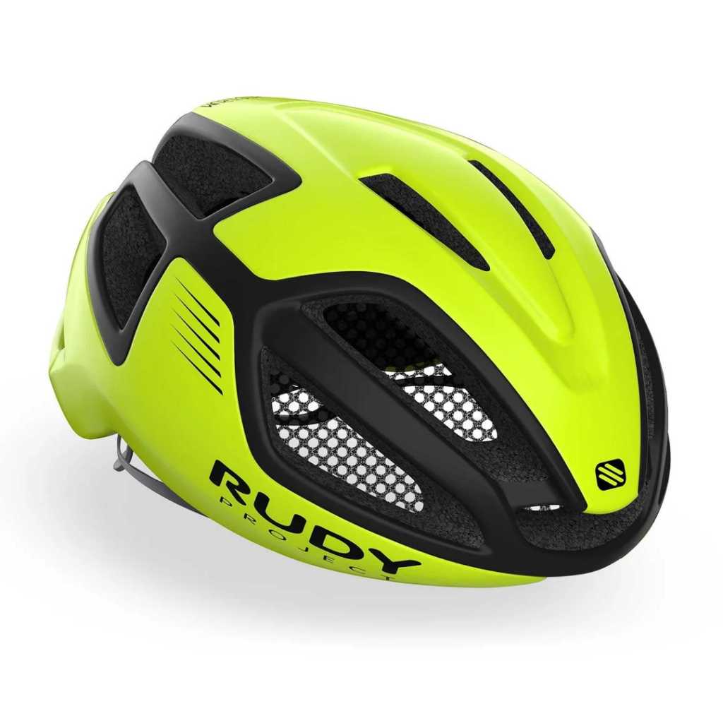 Helm Sepeda Roadbike Rudy Project Spectrum Yellow Fluo SIZE L