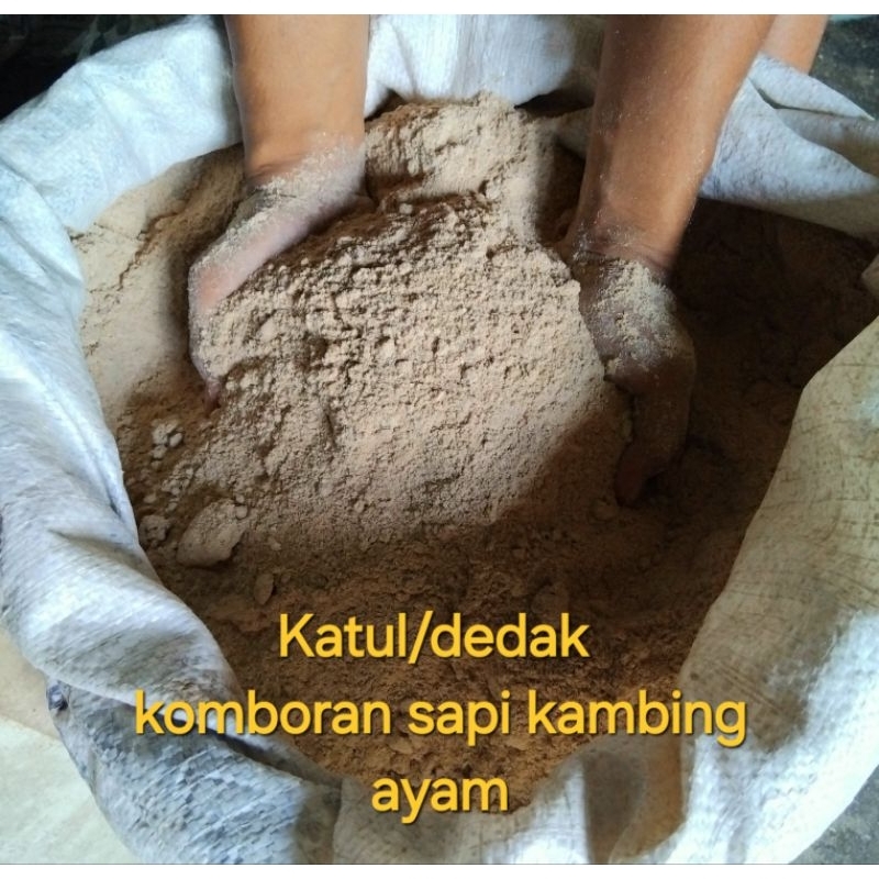 50KG- KATUL/DEDAK Komboran Sapi/Kambing- Pakan ternak