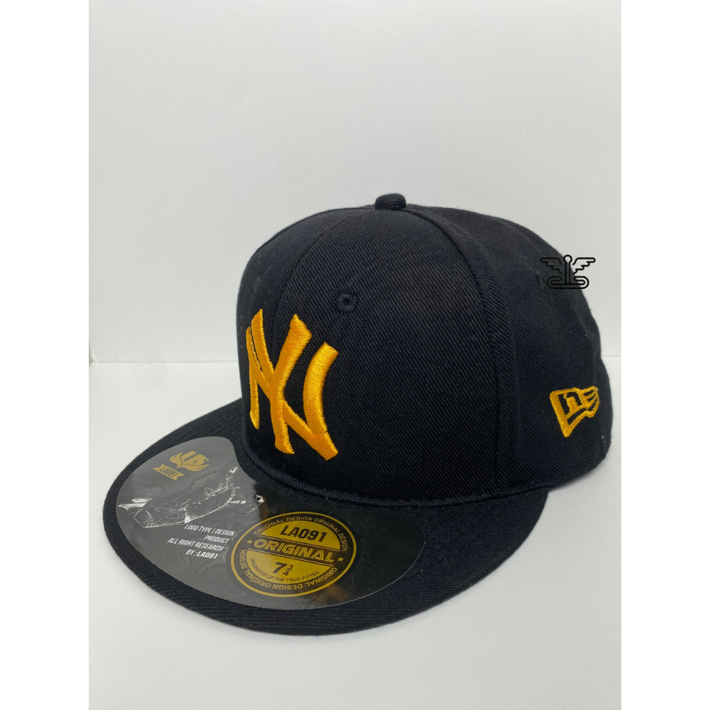 Topi Snapback |NY| Logo Kuning - Topi Hip Hop Murah - Topi Distro Murah