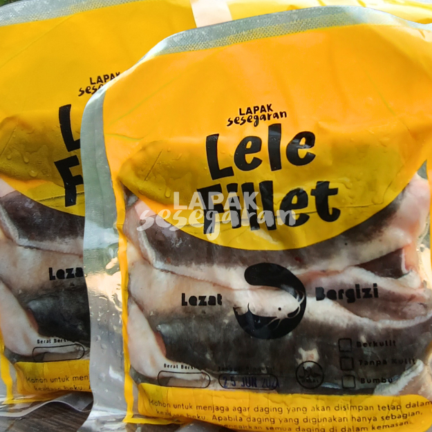 

LELE FILLET Berkulit (organik tanpa pengawet)