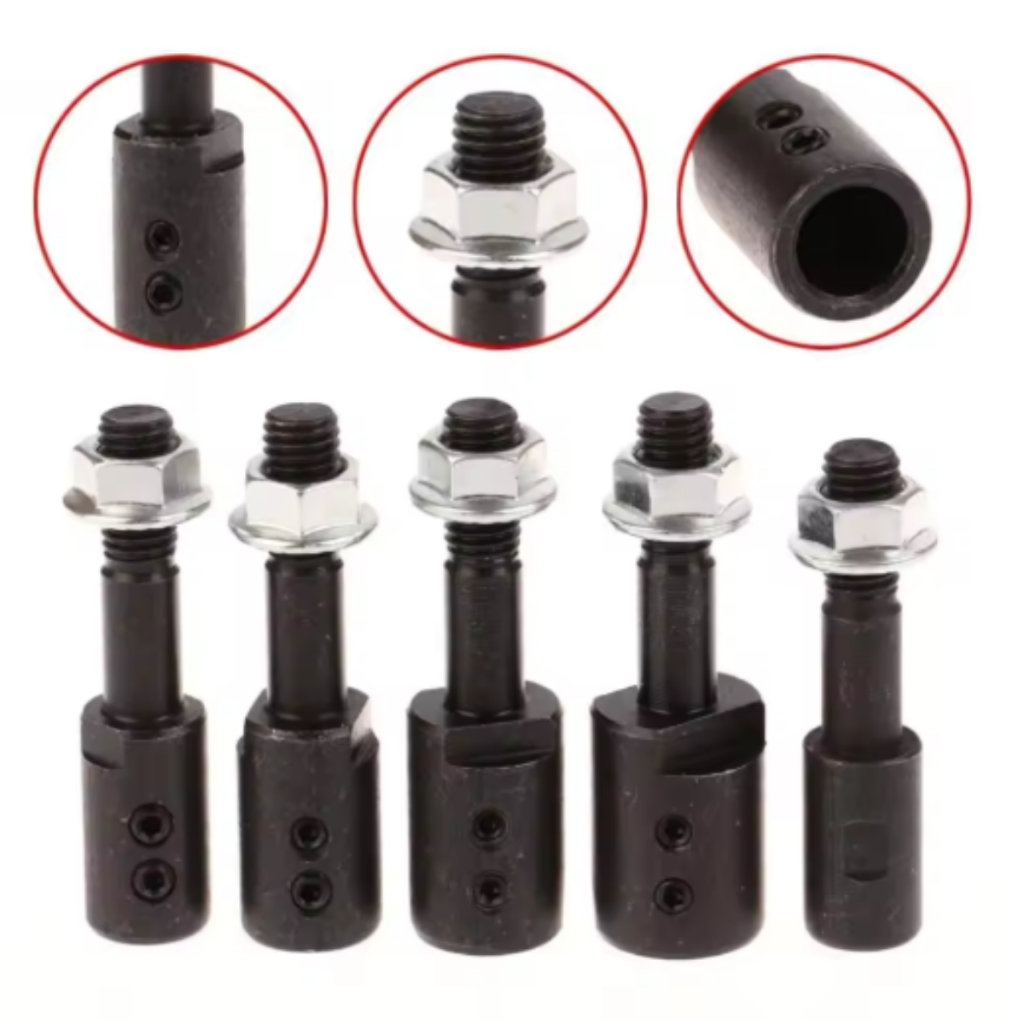 Dinamo Adaptes As Konektor Spindle Adapter Sambungan Grinding Jenis Panjang Varian