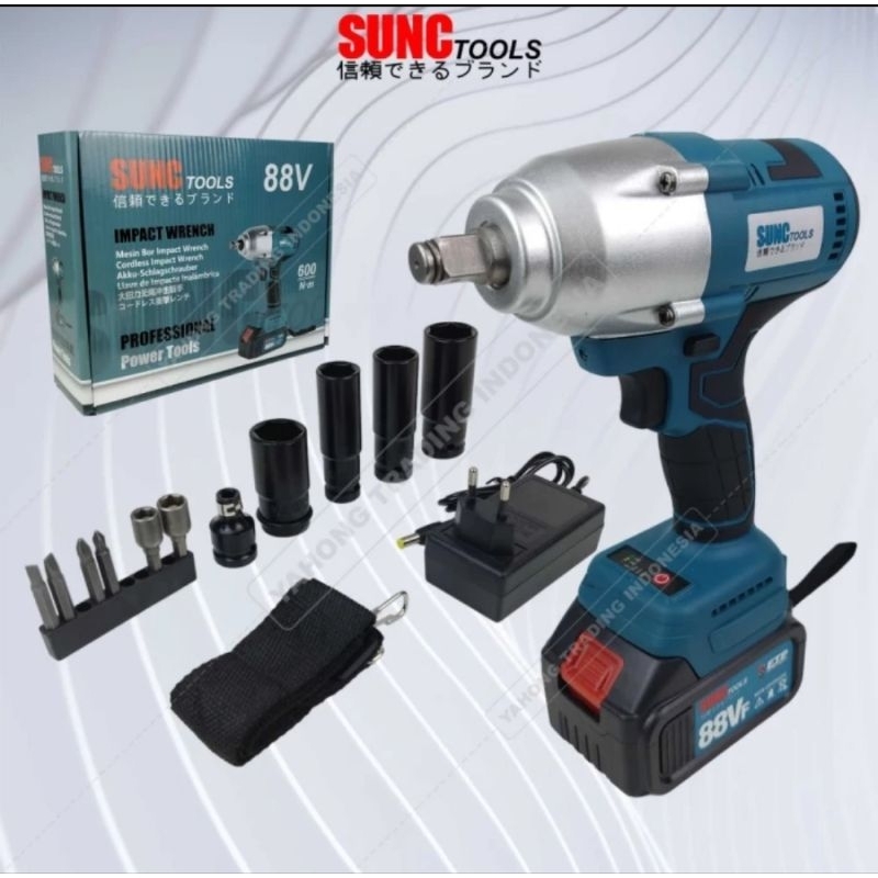 mesin impact SUNC TOOLS 88 VF torsi 600 N.m