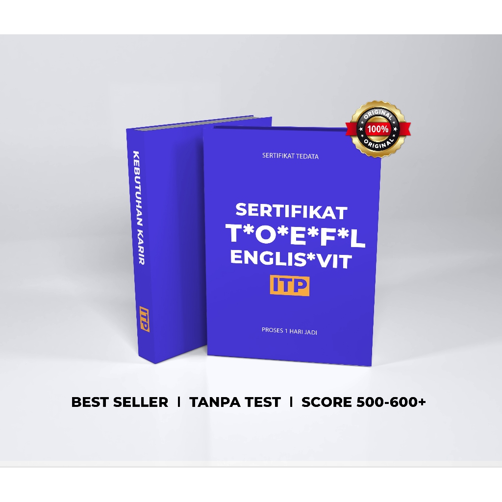 

DOKUMEN TOEFL INSTITUTIONAL TESTING PROGRAM ENGLISH VIT