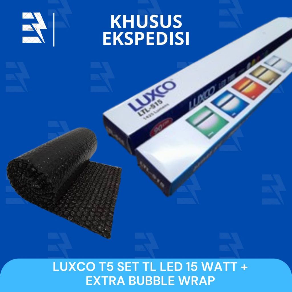 (KHUSUS EKSPEDISI) LAMPU NEON LED / T5 LED LUXCO 15 WATT PANJANG 90CM