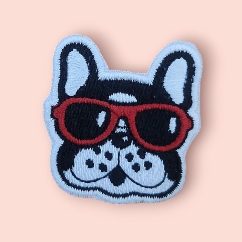 Iron Patch Dog Glasses