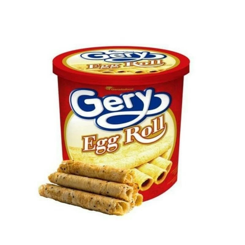 

GERY Egg Roll 210gr | Gery Wafer Egg Roll