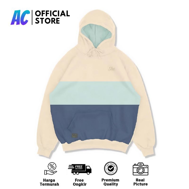 AspireC - Jaket Sweater Hoodie keren Import Bahan Fleece Premium Mix 3 Warna 261