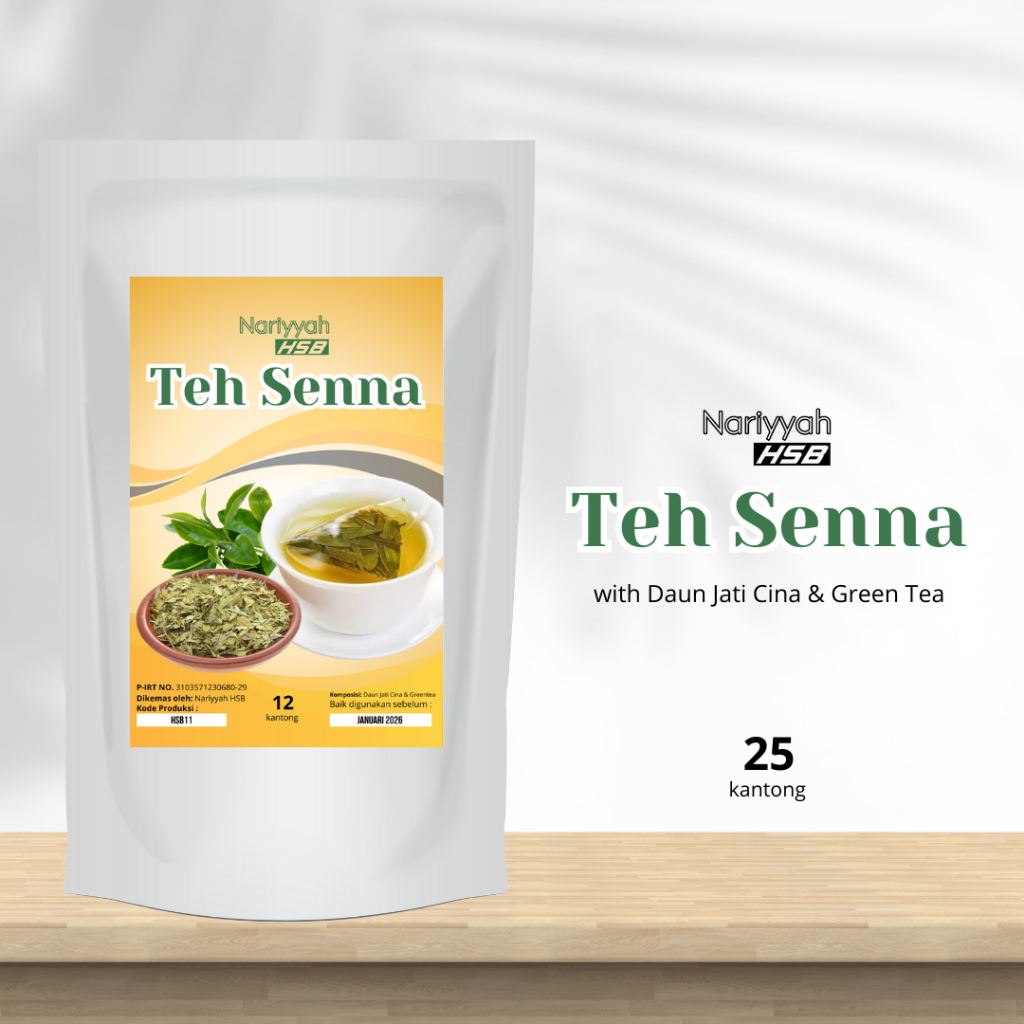

Nariyyah HSB - Teh Senna | Teh Herbal untuk Mengatasi Sembelit